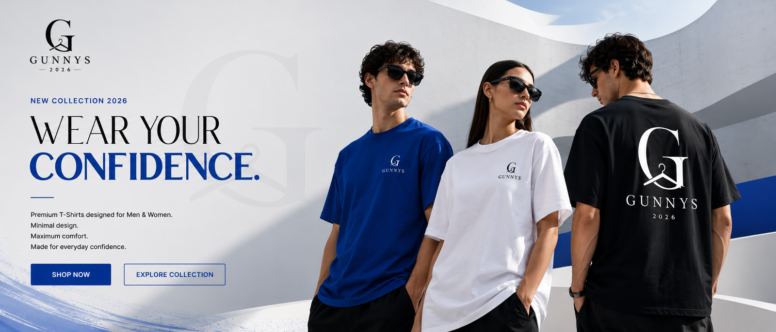 Gunnys oversized t-shirt collection