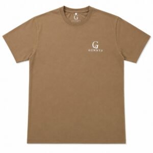 Gunnys Beige T-Shirt – Classic Casual Everyday Wear