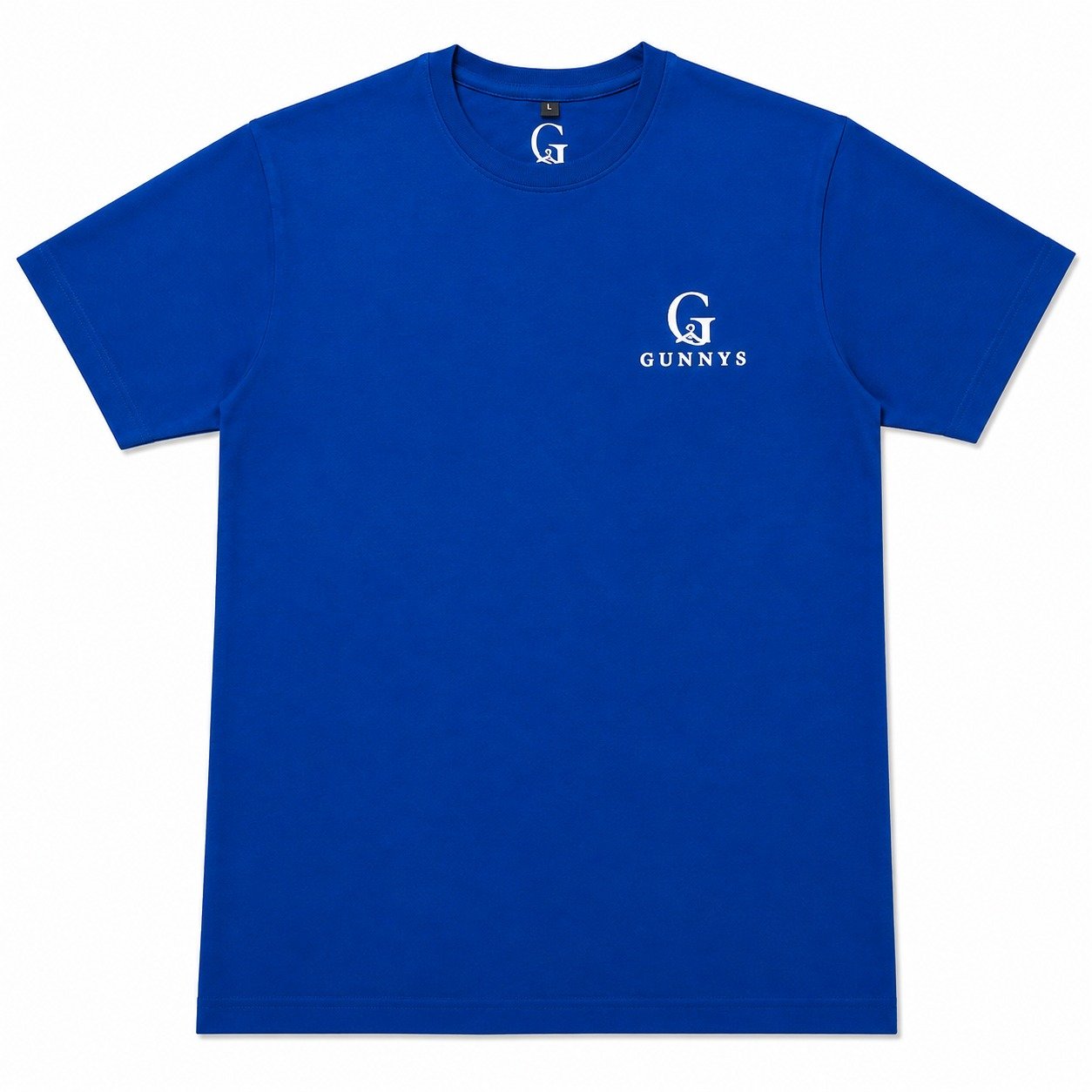 Gunnys Royal Blue T-Shirt – Bold & Stylish Casual Wear