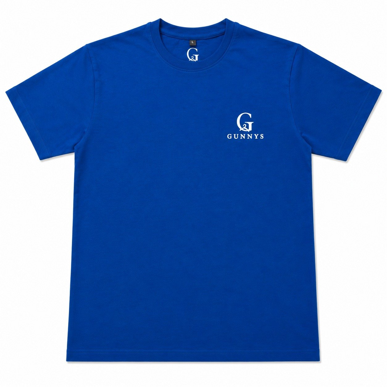 Gunnys Royal Blue T-Shirt – Bold & Stylish Casual Wear