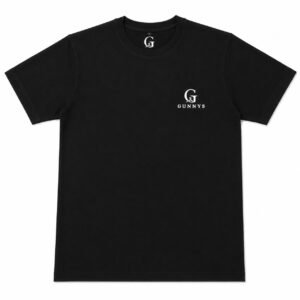 Gunnys Black T-Shirt – Classic Casual Everyday Wear