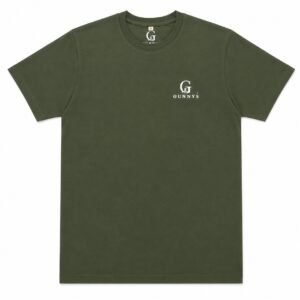 Gunnys Olive Green T-Shirt – Trendy Casual Streetwear